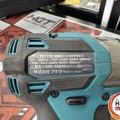 【引取限定】【中古】マキタ TD173DRGX インパクトドライバ 18V 6.0Ahバッテリー×2 充電器付 【ハンズクラフト宮崎新名爪店】の画像
