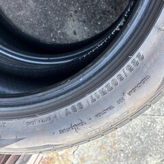 中古タイヤ2本　MINERVA　F205 225/50R17　溝ありの画像