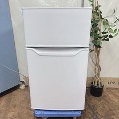 I519 🌈 YAMAZEN 冷蔵庫 (86L) ⭐ 動作確認済 ⭐ クリーニング済の画像