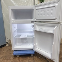 I519 🌈 YAMAZEN 冷蔵庫 (86L) ⭐ 動作確認済 ⭐ クリーニング済の画像