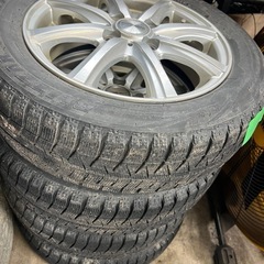 話中/155/65R14 スタッドレス　ホイール付き4本セットの画像