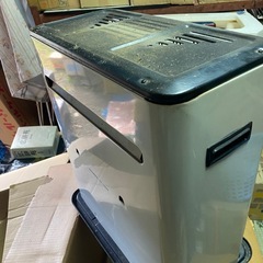 OS-2300R 石油ストーブ　開放式　ナショナル　昭和レトロ　赤　ビンテージ　しん式の画像