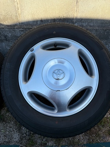 TOYOTA 20セルシオ後期 純正ホイール タイヤバリ溝