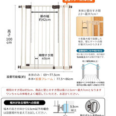 ペット用ゲートの画像