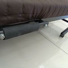 ★リユースのサカイ日立店★HJ8343  折り畳みベッド ブラウン H31.5×D204×W90 クリーニング済み の画像