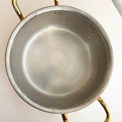 純銅製カレー&シチューポット　銅製鍋の画像