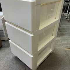 引出し3段　収納ケースの画像