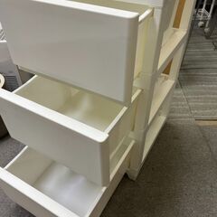 引出し3段　収納ケースの画像