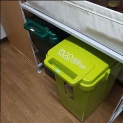 無印良品 ユニットシェルフ 棚 キッチン ラック&スチールユニットシェルフ棚板グレー×2枚の画像