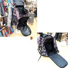 dbs ヘルメット＆ブーツザック 幅35×マチ33×高さ45cm リュック パープル系 ブーツケース 札幌市 清田区 平岡の画像