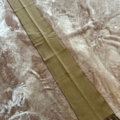 POLO RALPH LAUREN ポロ ラルフ ローレン マフラー ストール ショール スカーフブラウン茶色バイカラー無地ロゴ毛ウール縦約162横約22イタリア製メンズmen’s男性用紳士レディース女性用婦人ウィメンズwomen’sユニセックス男女兼用の画像