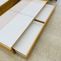 【ジモティー割引で最大15％OFF⭐️】ニトリ シングルベッドフレーム 照明付きの画像