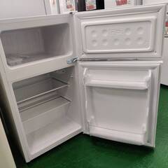 【愛品倶楽部柏店】 ELSONIC エルソニック 2024年製 85L 2ドア 直冷式 冷凍冷蔵庫 ECH-R85の画像