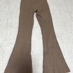 リブプッシュジャージーレギンスの画像