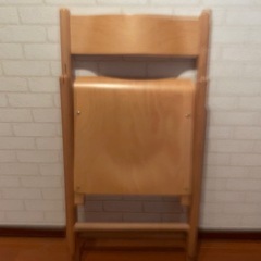 無印良品 MUJI ブナ材 折りたたみ椅子 チェアの画像