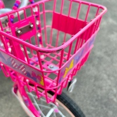 ミニーマウス　子供用自転車の画像