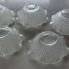 ガラス製デザートカップ 5個セットの画像