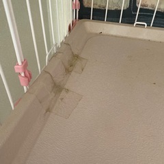 蓋付きトイレ付き3段キャットケージの画像