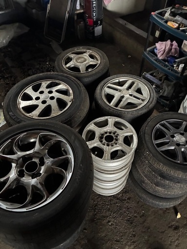 まとめ売り特別価格！！アルミホイール　6台分セット