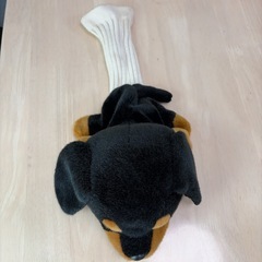 ゴルフ　ヘッドカバー　ダックスフントの画像