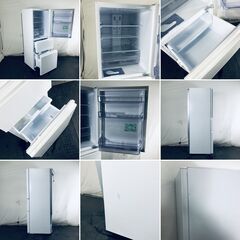 ID:rg221217 【自社配送エリア内限定】三菱 MITSUBISHI 冷蔵庫 ファミリー 中古 2024年製 3ドア 330L ホワイト ファン式 右開き MR-C33K-W  【リユース品：状態B】【送料無料】【設置費用無料】の画像