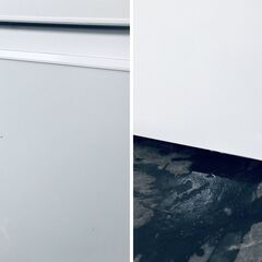 ID:rg221217 【自社配送エリア内限定】三菱 MITSUBISHI 冷蔵庫 ファミリー 中古 2024年製 3ドア 330L ホワイト ファン式 右開き MR-C33K-W  【リユース品：状態B】【送料無料】【設置費用無料】の画像