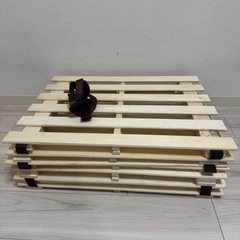 ニトリ　スノコベッド　セミダブル　の画像