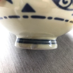 お茶碗（魚柄）の画像