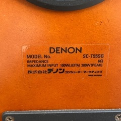 DENON デノン スピーカー 動作確認済みの画像