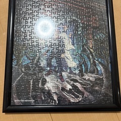 呪術廻戦　パズル　完成品　枠付きの画像