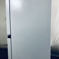 ID:rg221220 ハイセンス Hisense 冷蔵庫 一人暮らし 中古 2023年製 2ドア 162L ホワイト ファン式 右開き HR-D15F  【リユース品：状態B】【送料無料】【設置費用無料】の画像