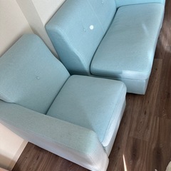 【美品】ニトリ　ソファ　ポケットコイル　3人掛けの画像