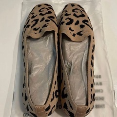 新品未使用品　レオパード　パンプス　25cmの画像
