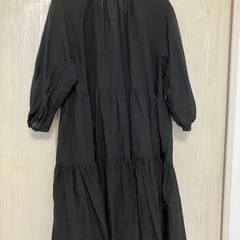 未使用　ユニクロ ティアードミニワンピースの画像