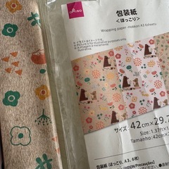 ラッピング 包装紙の画像