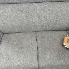 2人掛けハイバックソファの画像