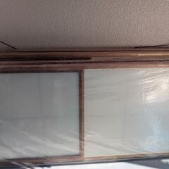 雪見障子(67㎝×177㎝)×4枚【中古】+小さめ障子(67㎝×45㎝)×4枚(年内引取希望)の画像