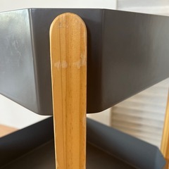 おしゃれ　スチールキャスターワゴンの画像