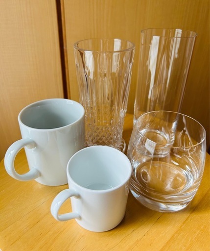 グラス類　大量