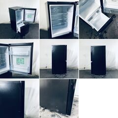 ID:rg221231 ハイセンス Hisense 冷蔵庫 一人暮らし 中古 2022年製 2ドア 135L ダークブラウン ファン式 右開き HR-G13C-BR  【リユース品：状態B】【送料無料】【設置費用無料】の画像