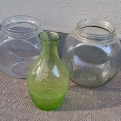 【インテリア】　ガラス器　水槽　花瓶の画像