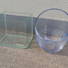 【インテリア】　ガラス器　水槽　花瓶の画像
