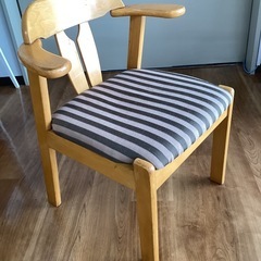 ダイニングチェア　2脚セット【町田市再生家具】252403の画像