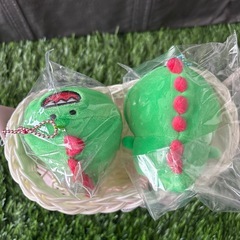 【定価譲渡】きょりゅくんを被ったマスコットの画像