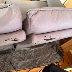 電動リクライニングソファーの画像