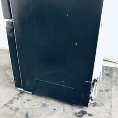 ID:rg221233 アマダナ 冷蔵庫 一人暮らし 中古 2021年製 2ドア 154L ブラック ファン式 右開き AT-RF150-BK  【リユース品：状態B】【送料無料】【設置費用無料】の画像