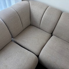 Ｌ字ソファの画像