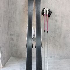 お引取り限定 ロシニョール カービングスキー4点セット 板140cm ブーツ24.5cmの画像