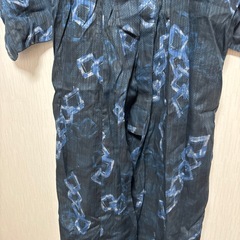 メンズ　浴衣　作り帯セットの画像