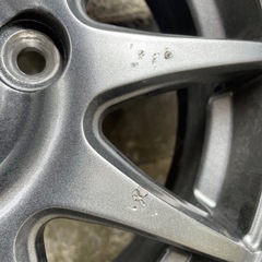 ブリヂストンスタッドレスタイヤ　ホイール付き4本セット　昨シーズン購入　ブリザック　2023年11月製の画像